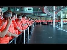 Video: 50 years of heritage rolls out at McLaren Technology Centre