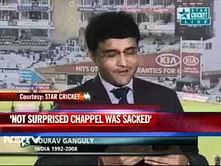 Video: Ganguly opines on Greg Chappell