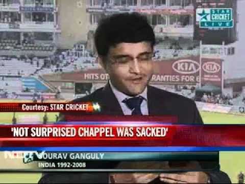 Video: Ganguly opines on Greg Chappell