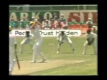 Video: Incredibly lucky catch - Three players get involved