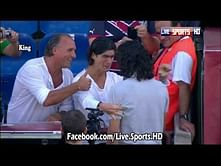Video: Edinson Cavani fulfils promise to gift match shirt to disabled fan
