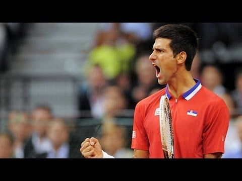 Video: Highlights - Serbia's Novak Djokovic eases to win against Canada's Milos Raonic in Davis Cup 2013