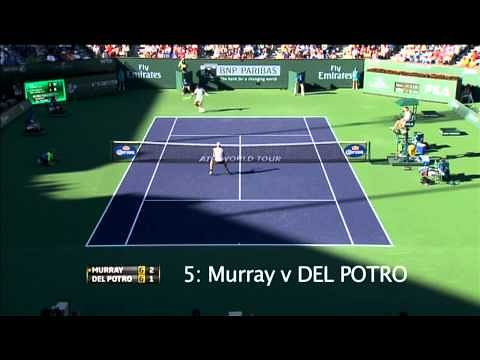 Video: Top 10 shots from Indian Wells Masters 2013