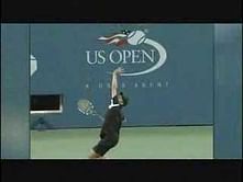 Video: Roger Federer returns a 140mph Andy Roddick serve