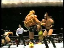 Video: Demolition(Ax,Smash and Crush) Vs Ultimate Warrior and Legion of Doom