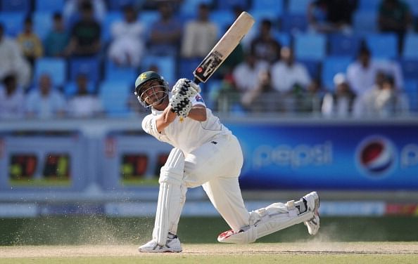 Stats: Players reaching their double century with a six in a Test match