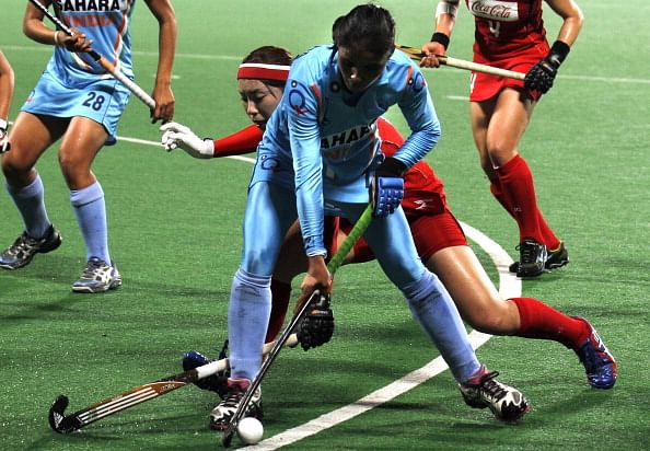 Hockey World League Round 2 Women: India V Japan
