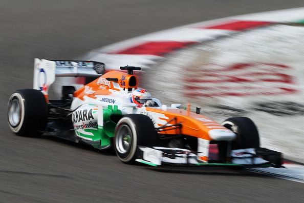 How much has Force India lost due to mid-season tyre change?