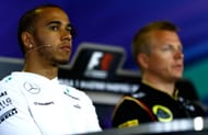 Lewis Hamilton and Kimi Raikkonen