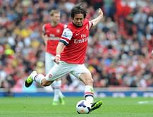 Arsenal receive injury boost as Tomas Rosciky returns