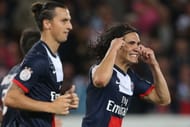 Edinson Cavani and Zlatan Ibrahimovic of PSG - A terrifying prospect!