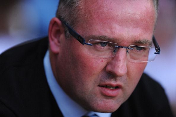 Aston Villa manager Paul Lambert looks on before the Capital One Cup second round match between Aston Villa and Rotherham at Villa Park on August 28, 2013 in Birmingham, England.  (Getty Images)