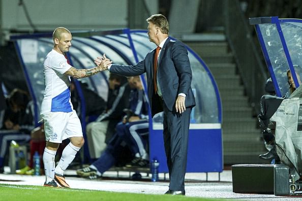 Netherlands coach Louis van Gaal pleased with early World Cup qualification