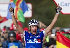 Alexandre Geniez wins stage 15 of Vuelta de Espana