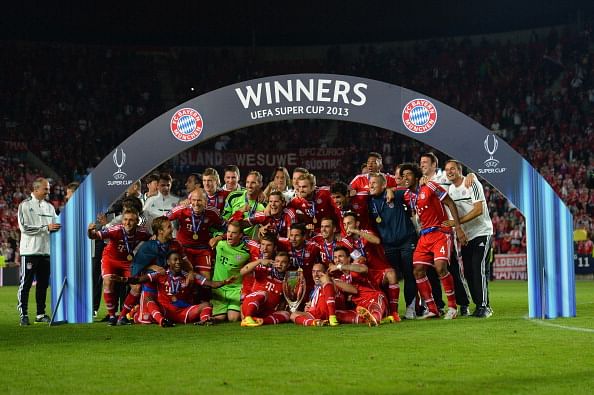 Bayern Munich lose three players to injury after Super Cup win