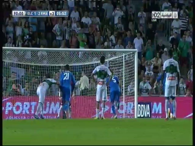 Video: La Liga - Elche 1 Real Madrid 2 match highlights