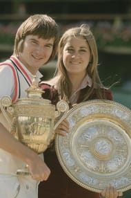 Jimmy Connors and Chris Evert, 1974 Wimbledon