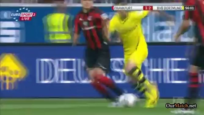 VIDEO: Eintracht Frankfurt 1-2 Borussia Dortmund