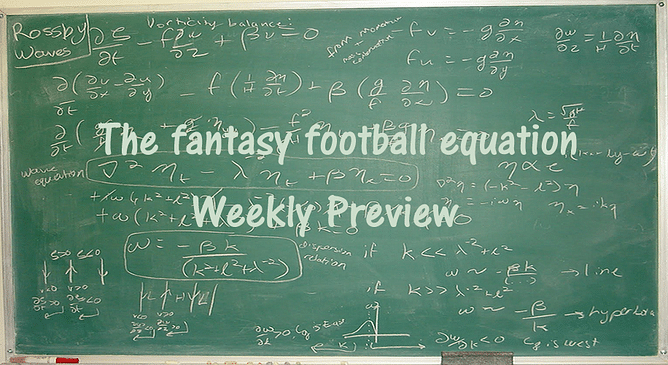 Fantasy Football Preview – Game week 4