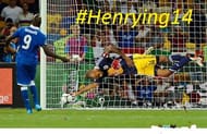 Balotelli may never have missed a penalty (until last weekend), but Henry has no problem saving his penalties.