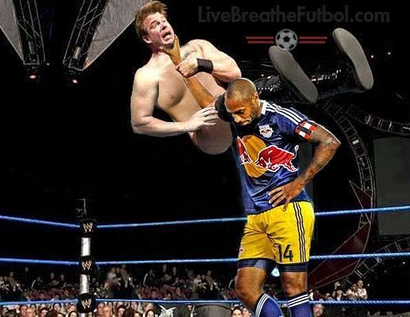 Note: Not to be confused with Mark Henry. Thierry is much stronger.
