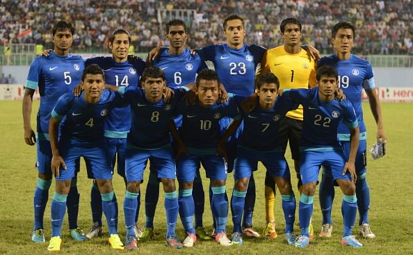 The Indian national football team
