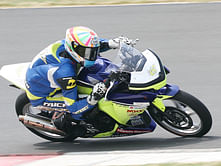 Day 1 of 2013 FMSCI Indian National Motorcycle Racing Championship Round 3 Race