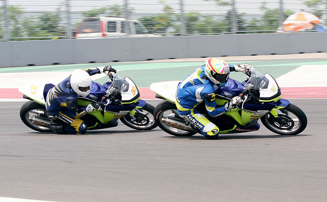 K Rajini stars in Indian National Motorcycle Racing Championship 2013