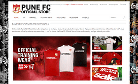 Pune FC launches online merchandise store