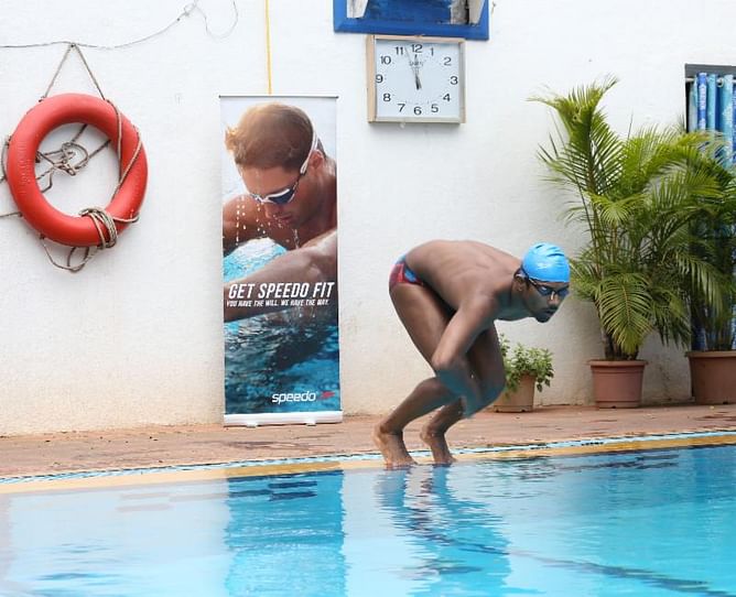 Paralympian Sharath Gayakwad runs swim training programs at Poona Club