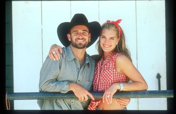 brooke shields and andre agassi