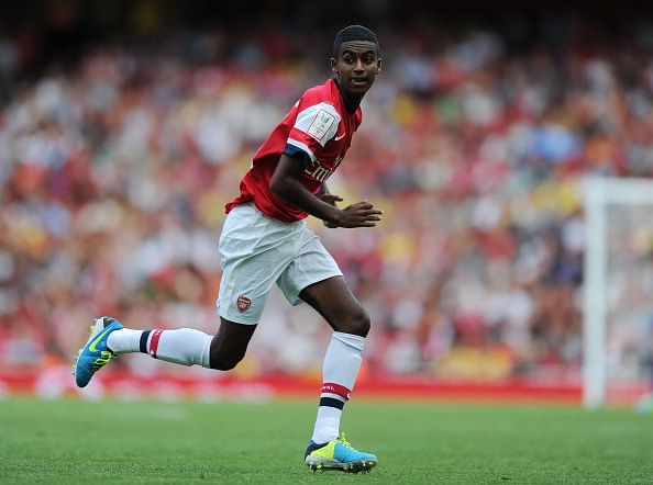 Gideon Zelalem of Arsenal during the Emirates Cup 