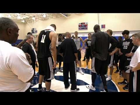 Video: Coach Jason Kidd's end of practice speech