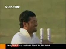 Video : Sachin Tendulkar's brilliant bowling