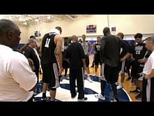 Video: Coach Jason Kidd's end of practice speech