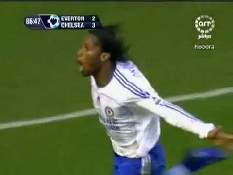Video : Didier Drogba's unbelievable 35-yard goal against Everton