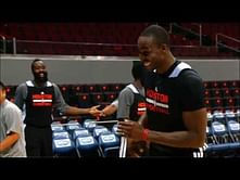 Video: Dwight Howard's long range effort for the win?