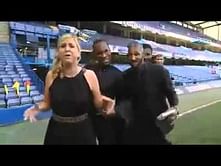 Video : Drogba imitating reporter while she's on air