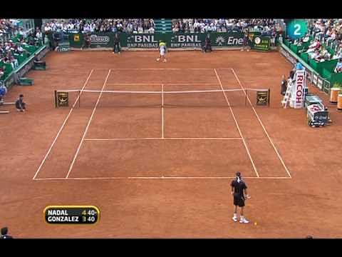 Video: Rafael Nadal's banana shot