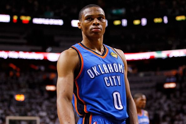 Russell Westbrook #0 of the Oklahoma City (Getty Images)