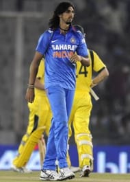 Ishant Sharma, after the 48th over.
