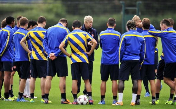 Exclusive sneak-peek into Arsenal's pre-Interlullian team meeting