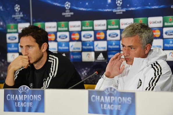 Lampard left bemused as Jose Mourinho walks out on him