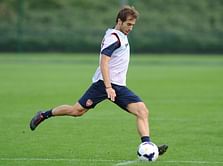 Arsene Wenger pleased with Mathieu Flamini's performance
