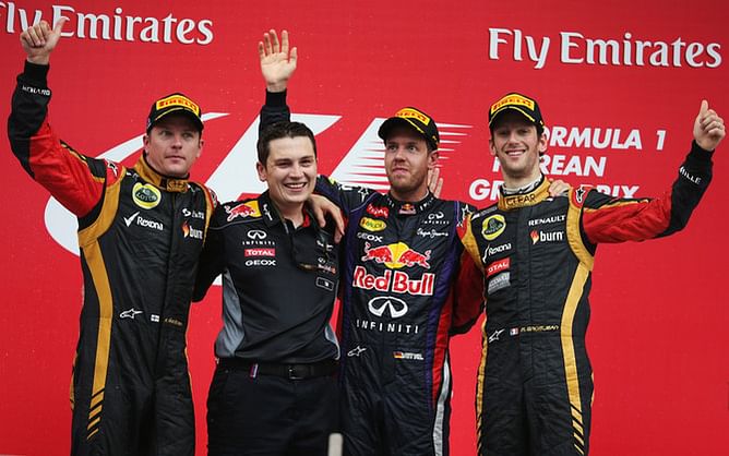 Top 5 Drivers of the Korean Grand Prix