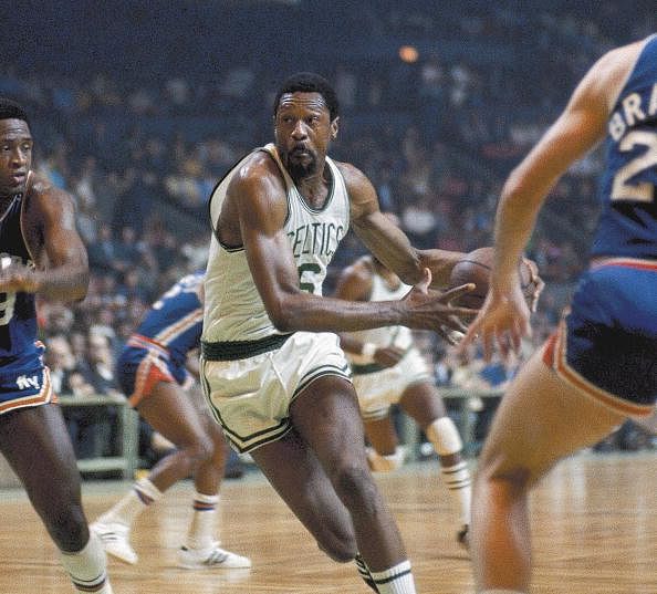 Boston Celtics Bill Russell, 1969 NBA Eastern Division Finals