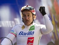 Alessandro Zanardi of Italy crosses the