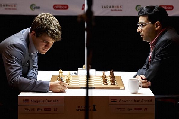 Game 6: Carlsen Wins Again to Lead 4 -2 vs Anand at Chennai World Chess  Championship 2013 ~ World Chess Championship 2013 Viswanathan Anand vs  Magnus Carlsen at Chennai Hyatt Regency