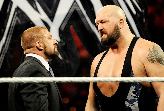 WWE COO Triple H and WWE Superstar The Big Show.