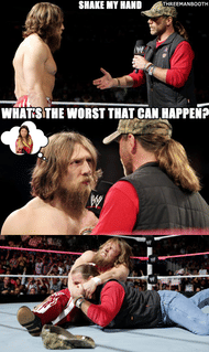 daniel bryan makes the right decision, maybe